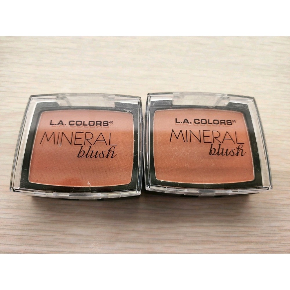 L.A. COLORS Mineral Blush "Chai" CMB863 0.15 Oz Lot Of 2 New Sealed